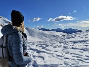 Dai Piani al Monte Avaro neve, sole, ventooo ! 4febb23 - FOTOGALLERY